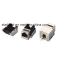 Shielded FTP Cat5e Keystone Jack 90 Degree